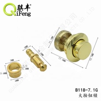 Catégorie de produit Serrure en métal 12mm 15mm pour boîte en bois et boîte à cigares à bouton-poussoir en métal
