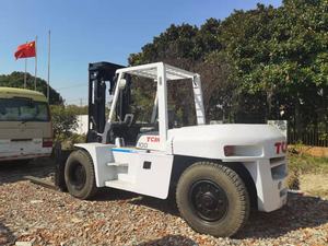 good condition used cheap for sale 10ton tcm forklift fd100z8 originally made in japan in shanghai - Product Image 6