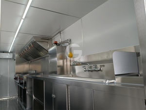 Camion de restauration mobile à deux étages, remorque de concession, équipement de cuisine, restauration rapide, commerce de rue, conteneur-<span class=keywords><strong>bar</strong></span> - Product Image 5