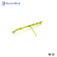 Implant vétérinaire spécifique : Plaque osseuse de blocage en titane précontournée en forme de L, série ALPS 4.0/3.5/2.4
