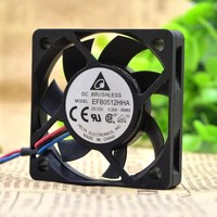 1 pièce Nouveau ventilateur de refroidissement Efb0512hha 12V 0.2A, rapide, de marque originale, Spot PLC