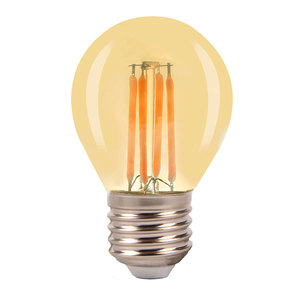 Hot Bán E26 E27 Rõ Ràng Hổ Phách P45 Cổ Điển Ánh Sáng Bóng Đèn 2W 4W 6W Đèn Filament G45 Thay Thế - Product Image 2