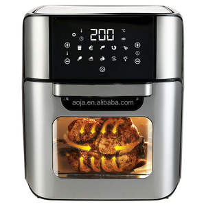 AOJA SKD CKD Horno Digital 12L Popular Aparato <span class=keywords><strong>de</strong></span> Cocina Horno Cuadrado con <span class=keywords><strong>Freidora</strong></span> <span class=keywords><strong>de</strong></span> <span class=keywords><strong>Aire</strong></span> 15 <span class=keywords><strong>25</strong></span> <span class=keywords><strong>Litros</strong></span> Digital Eléctrico - Product Image 2