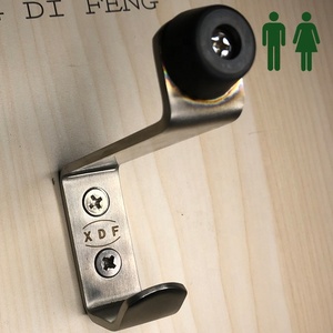 Thép không gỉ móc áo nhà vệ sinh tủ phân vùng phụ kiện phần cứng cao cấp cho phân vùng nhà vệ sinh - Product Image 2