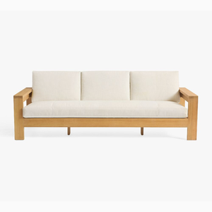 Zmax अमेरिकी देहाती सरल डिजाइन उद्यान वाटरप्रूफ इको-फ्रेंडली टेक लोवेसइट मलीबू टेक ग्रैंड आउटडोर सोफा - Product Image 2