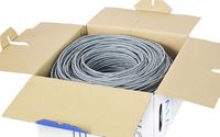 Cable suave Sftp Cat6 resistente al fuego blindado de alta calidad