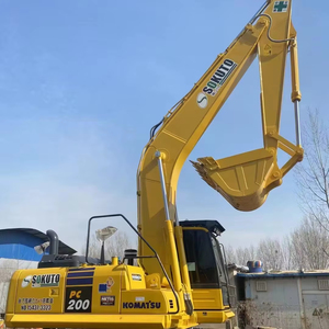 Excavatrice PC200-8 Ko-<span class=keywords><strong>matsu</strong></span> de <span class=keywords><strong>20</strong></span> tonnes excavatrice de marque japonaise de bonne qualité excavatrice de taille moyenne à bas prix - Product Image 6