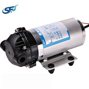 Bomba de diafragma de microvacío de alta presión con motor eléctrico de 24 V CC CA, <span class=keywords><strong>kit</strong></span> de bomba de agua y aceite de PTFE PP para RV, laboratorio, RO - Product Image 1