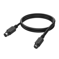 8-Pin DIN-Steckverbinder Kabelbaum mit Geflechtabschirmung und PVC-Ummantelung für Kamera und Auto mit offenem Ende und verzinntem Stecker Video-Kabel