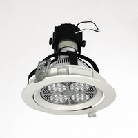 2022 P30 Grande Balançoire Led Intégré Downlight Par30 Support de Lampe En Aluminium Moulé sous pression Plafond Lampe Shell Guide Rail Spotlight