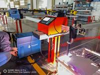 CNC Oxyful machine de découpe Portique portable Plasma cutter LGK 120 pour couper le métal