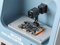Rockchip RK3568 Placa base de 3,5 pulgadas Integrado GPU Edge Computing NAS Almacenamiento Codificador de video Ubuntu, SDK Personalizar