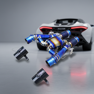 Sistema de Escape con Tubos de Titanio OEM para McLaren Artura Spider 3.0T 2023-2025, Silenciador Catback Ligero con Control de Válvula OEM - Product Image 1