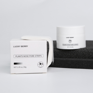 Bandes <span class=keywords><strong>de</strong></span> pores pour le nez en papier OEM personnalisées pour éliminer les points noirs, masque pour éliminer les points noirs pour le visage, Puntos Negros 30g+60pcs - Product Image 2