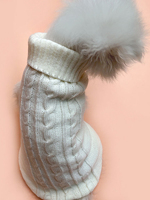 Vêtements pour animaux de compagnie de luxe de haute qualité en gros, pulls pour chiens personnalisables, vêtements pour chats simples, classiques et écologiques, printemps, automne, hiver