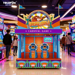 CE Tolefun mudah dipasang bola basket b-ball Retro santai stimulasi permainan Karnaval keterampilan Integral untuk zona Arcade - Product Image 3