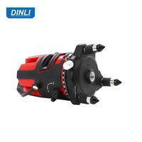 Niveau laser rotatif auto-nivelant 360° portée 500m DIY pile AA précision 1mm pour construction, niveau laser rotatif automatique couleur