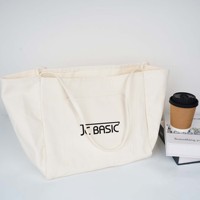Sac fourre-tout en toile en gros avec logo personnalisé, sac de courses en coton avec soufflet latéral inférieur pour les commandes en gros de marques de détail, fourniture OEM
