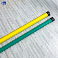 Kit de poteau télescopique en fibre de carbone 24T alimenté en eau 55 pieds pour le nettoyage et le lavage des fenêtres ou des panneaux solaires Outils de nettoyage de qualité supérieure