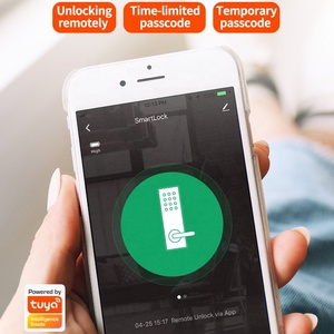 Kadonio bảo mật cao sinh trắc học điện tử kỹ thuật số cửa mật khẩu Khóa vân tay <span class=keywords><strong>RFID</strong></span> thông minh cho căn hộ - Product Image 4