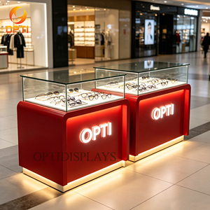 Système de présentation pour <span class=keywords><strong>magasin</strong></span> d'optique sur mesure : comptoir îlot, unité murale, présentoirs optiques simples - Product Image 6