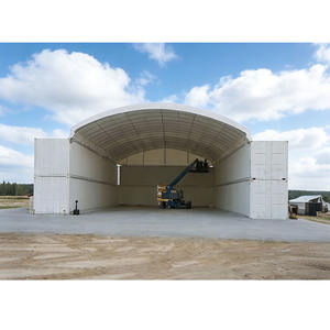 Cubierta para contenedor de envío de 40x40, carpas domo para contenedores, con protección solar, impermeables y con funciones ignífugas. - Product Image 5