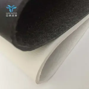 Tela de cuero de microfibra para zapatos de seguridad