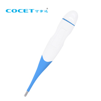 OEM Thermomètre numérique étanche portable intelligent pour aisselles rectales bébé adulte à pointe flexible Thermomètre électronique pour la maison