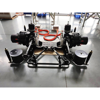 Pièces et accessoires pour véhicules à énergie nouvelle, essieu électrique OEM, moteur latéral d'essieu, essieu à portique électrique, groupe motopropulseur électrique pour bus de 8 à 10 m