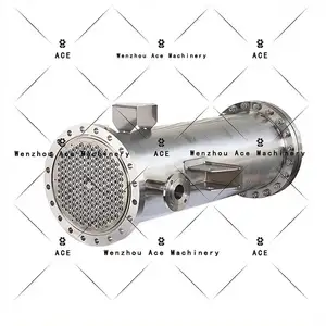 Stainless Steel 304 Shell And Condenser Circular Tube Heat Exchanger