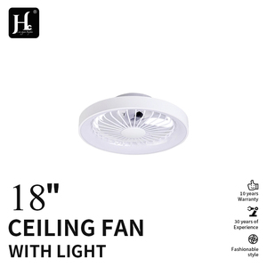 18 inch High quality modern bedroom office Dc all copper motor <b>dimmable</b> 6-speed remote control <b>LED</b> <b>ceiling</b> fan with <b>light</b> - Product Image 2