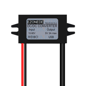 DC 10-90V à <span class=keywords><strong>5V</strong></span> 3A 15W convertisseur abaisseur USB 12V/24V/48V/60V/72V à <span class=keywords><strong>5V</strong></span> convertisseur abaisseur régulateur de tension d'alimentation pour voiture - Product Image 2