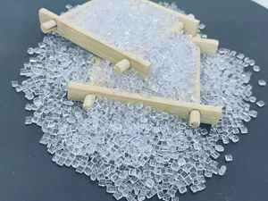 Precio de fábrica Desechable Gpps 525 Cuchillo Moldeo por inyección Gránulos blancos PS Partículas de plástico Aspecto en polvo - Product Image 3