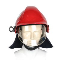 Casque de pompier EN443 en nylon PA-66, résistant à la chaleur, protection contre la chaleur radiante