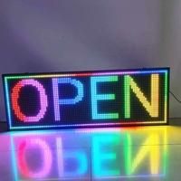 Venta caliente a todo color programable LED publicidad signo pantalla interior led desplazamiento tablero de mensajes