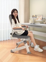 Chaise d'étude ergonomique pour enfants, chaise de bureau pour étudiants avec dossier double en maille respirante, pour la maison, la salle de classe, meubles