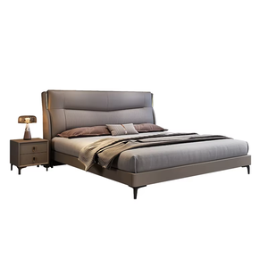 Nuovo <span class=keywords><strong>Letto</strong></span> <span class=keywords><strong>Matrimoniale</strong></span> Moderno Minimalista 2026 da 1,8m, Multifunzionale di Alta Gamma, Colore Crema, per Camera da <span class=keywords><strong>Letto</strong></span> Principale - Product Image 6