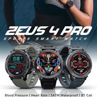 Jam Tangan Pintar LOKMAT ZEUS4 PRO 2026 untuk Pria, Layar HD 1,43 Inci, Panggilan Nirkabel, Tahan Air IP68, Monitor Detak Jantung, Monitor Kesehatan, Smartwatch Olahraga