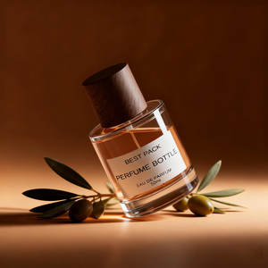Flaconi di Profumo in Vetro Vuoti di Lusso Personalizzati 30ml/50ml/100ml con Tappo Dorato/Argentato e Diffusore in Legno Lucidato con Pompa Spray - Product Image 3