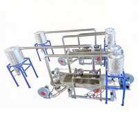 Ligne de production complète clé en main de granulateurs plastiques d'une capacité de 400-500 kg/h pour la production de granulés HDPE PVC LLDPE TPO EVA
