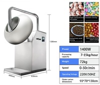 Nouveaux produits : Machine à enrober les chocolats et les noix, petite machine commerciale de mini-enrobage au chocolat, machine à enrober les biscuits au chocolat