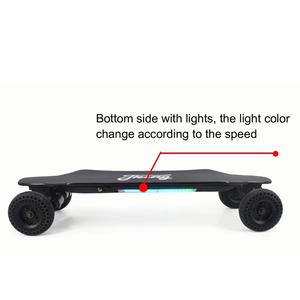 Patineta Eléctrica de Madera de Arce con Doble Balancín, Personalizable, con Luces de Color <span class=keywords><strong>en</strong></span> Movimiento, Estilo SUV - Product Image 5