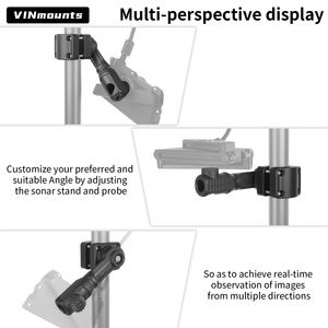 Soporte de Transductor con Abrazadera Ajustable de 360° para Sonda de Pesca Garmin y Lowrance VIN-TYQ-FD014 - Product Image 5