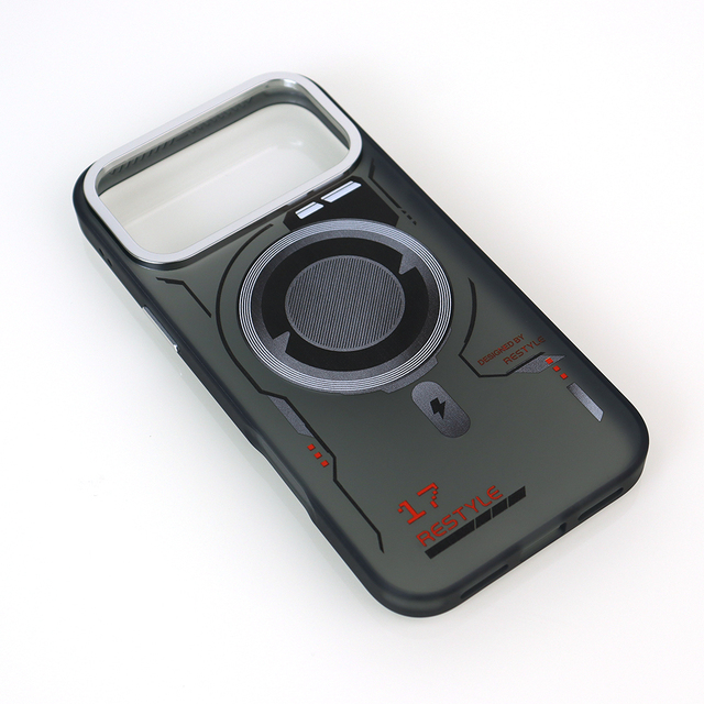 Trendy Matte Translucent Magnetic TPU Phone Case for 15/16/17 Pro Max Shockproof Lightweight Wireless Charge Waterproof Custom