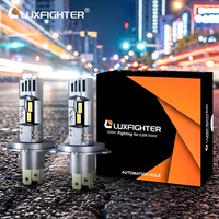 Luxfighter 90W 9600LM 6500K IP65 Lampu Depan LED Tahan Air untuk Mobil Motor Truk dengan Garansi 2 Tahun