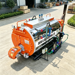 <span class=keywords><strong>Caldera</strong></span> de Vapor Industrial Horizontal de Tubos de Fuego a <span class=keywords><strong>Gas</strong></span> Zhongxin de 2 Toneladas y 10 Toneladas/h, con Acero Especial, 1 Año de Garantía, Precio Económico - Product Image 5
