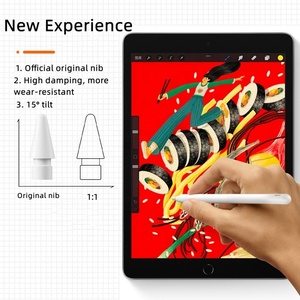 <span class=keywords><strong>Stylet</strong></span> capacitif actif en aluminium avec rejet de la paume et fonction d'inclinaison à attraction magnétique pour <span class=keywords><strong>tablette</strong></span> iPad 2e génération - Product Image 3