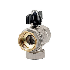Válvula de bola con filtro integrado de 1/2 pulgada PN 30 para sistemas de agua - Product Image 1