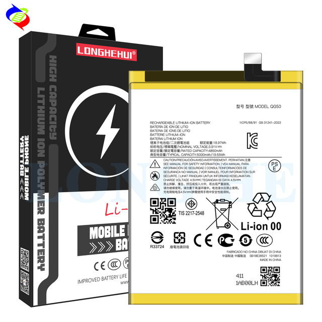 Wholesale Best Price 3.91v 5000mAh QG50 Replacement Battery for Moto G35 5G XT2433-5