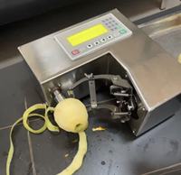 Commerciële Automatische Fruit Schilmachine Elektrische Sinaasappel Appel Citroen Schiller Hoge Snelheid 150W 1-Jaar Garantie Fruit Schil Verwijderaar